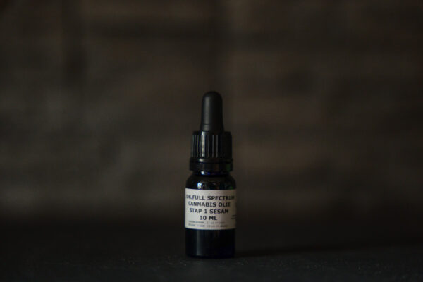 Cannabis olie stap 1 sesam 10 ml JDK FULL SPECTRUM STAP 1 SESAM OLIE