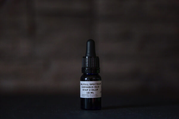 Cannabis olie stap 2 olijf 10 ml JDK FULL SPECTRUM STAP 2 OLIJF OLIE
