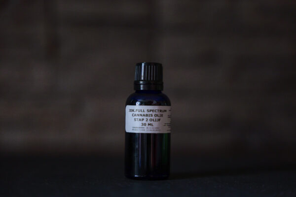 Cannabis olie stap 2 olijf 30 ml JDK FULL SPECTRUM STAP 2 OLIJF OLIE