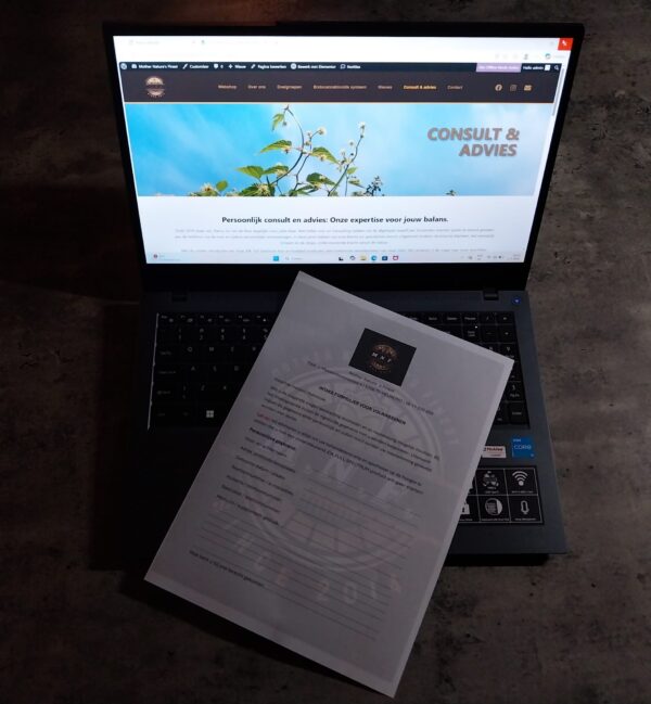 Consult-per-mail DIGITAAL INTAKEFORMULIER