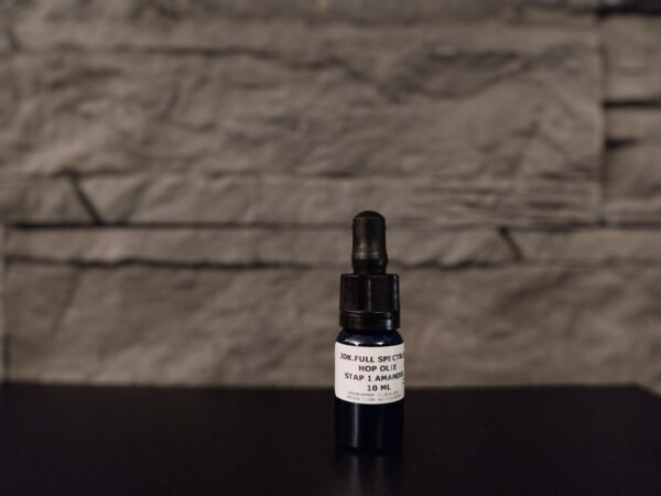 Hop olie stap 1 amandel 10 ml JDK. FULL SPECTRUM HOP OLIE STAP 1 AMANDEL