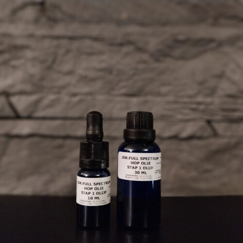 Hop olie stap 1 olijf 10 ml & 30 ml JDK Full Spectrum Hopolie Stap 1 Olijf