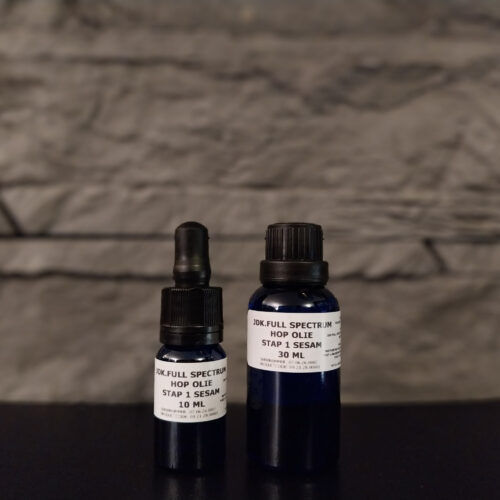 Hop olie stap 1 sesam 10 ml & 30 ml JDK Full Spectrum Hopolie Stap 1 Sesam