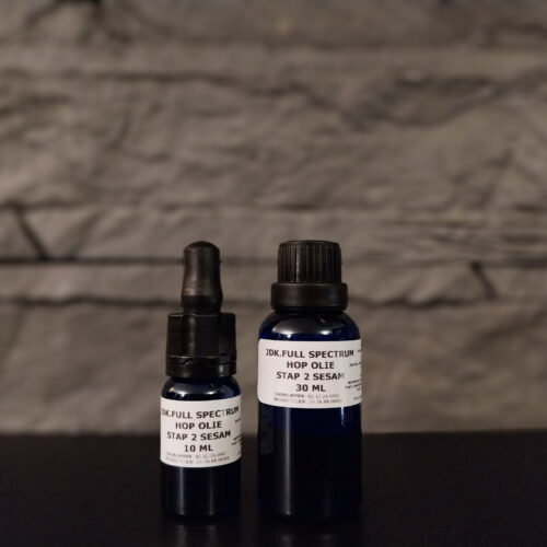 Hop olie stap 2 sesam 10 ml & 30 ml JDK Full Spectrum Hopolie Stap 2 Sesam